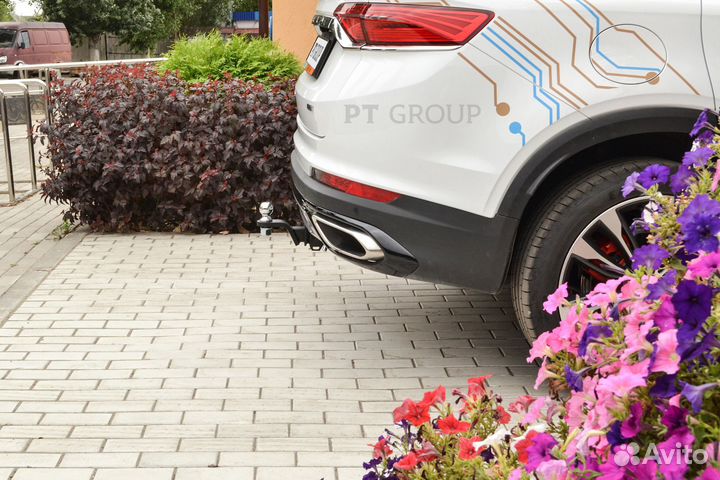 Фаркоп тсу съемный квадрат Джилли Тугелла 2020