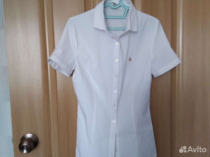 Блузка белая