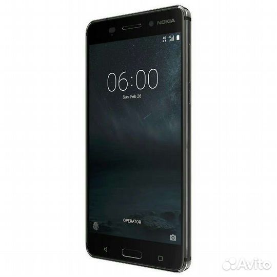 Nokia Смартфон Nokia 6 DS TA-1021 Tempered Blue