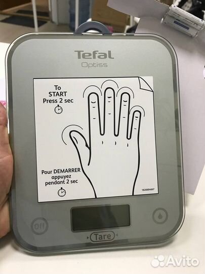 Кухонные весы tefal BC5004V2 Optiss новые