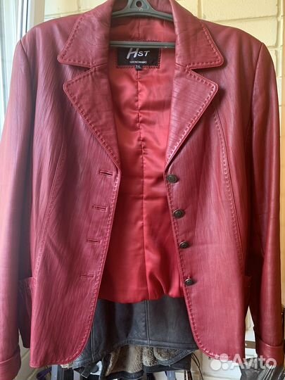Пиджак женский 48 50, цвет спелой вишни