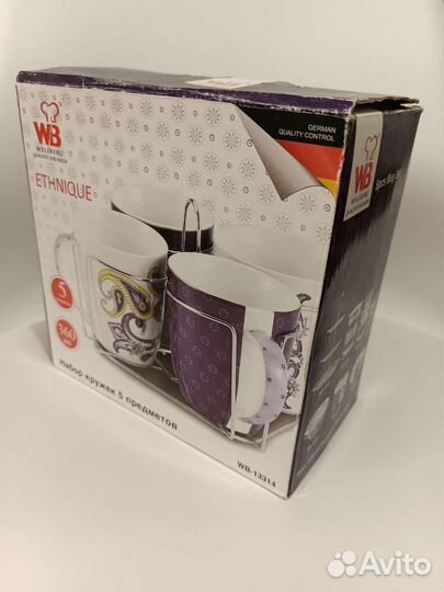 Набор бокалов на подставке