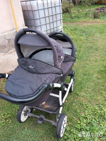 Коляска для двойни bebetto 42