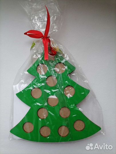 Пазлы, липучки, ёлочка