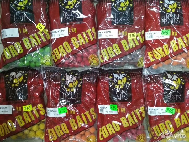 Lion baits бойлы тонущие серии euro baits