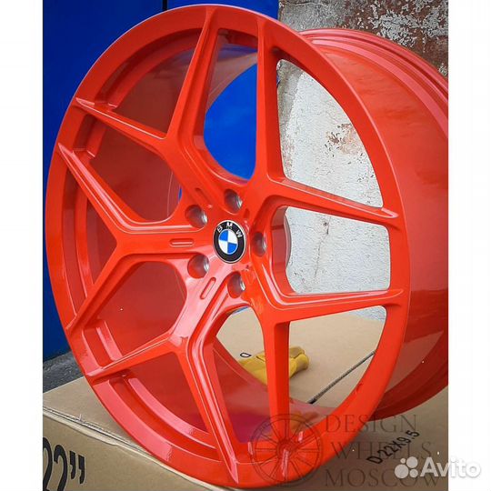 Кованые диски r21 на BMW M3 M5 M6