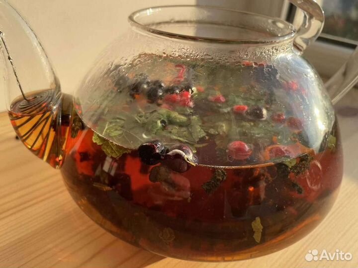 Иван чай и смородина 0,5кг, ягоды и листья, экочай