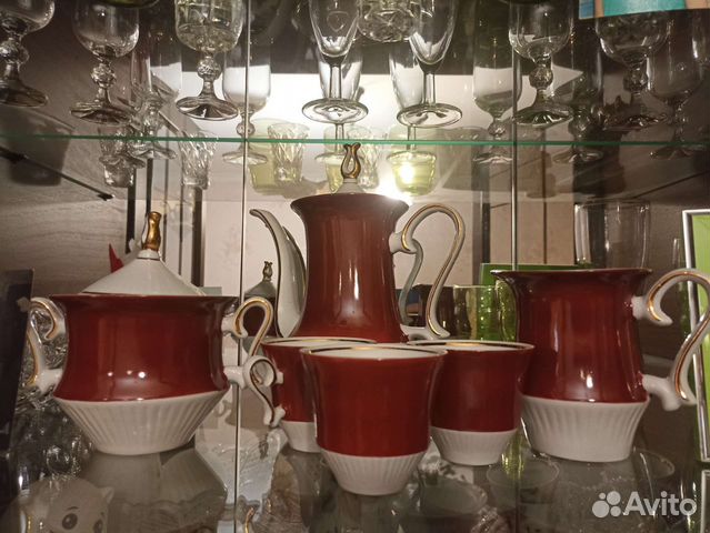 Сервиз кофейный винтажный)