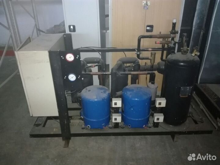Централь на базе компрессоров Maneurop 2х MT50