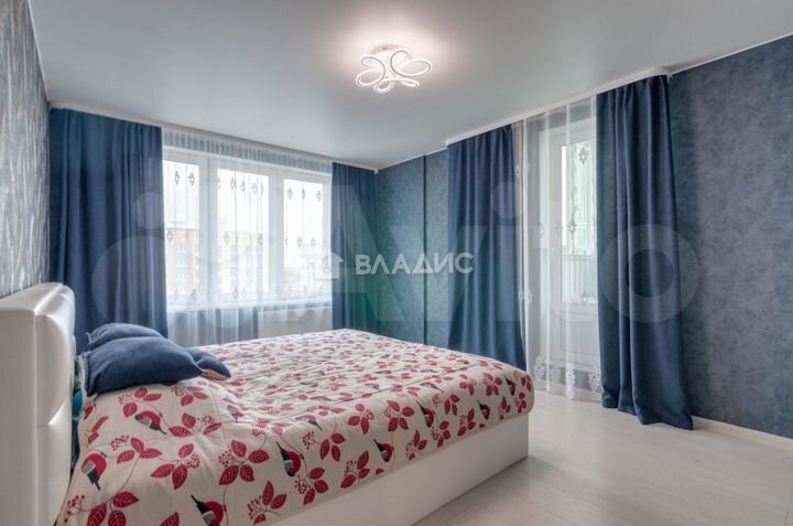 2-к. квартира, 64,3 м², 9/16 эт.