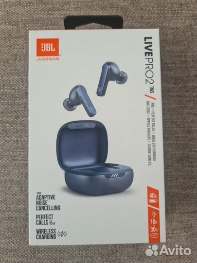 Беспроводные наушники jbl live pro 2