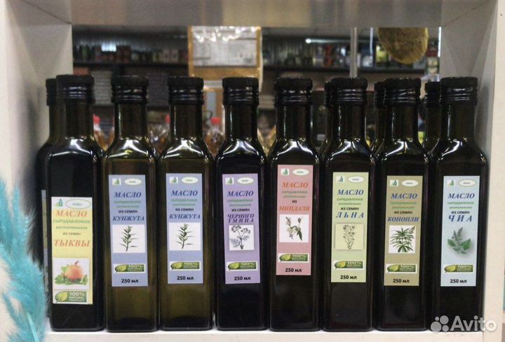 Масло сыродавленное холодного отжима