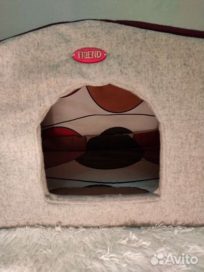 Лежанка домик для животных 3 в1 большой