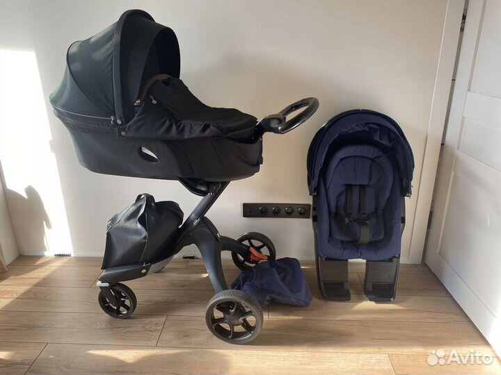 Коляска stokke xplory v6 2 в 1