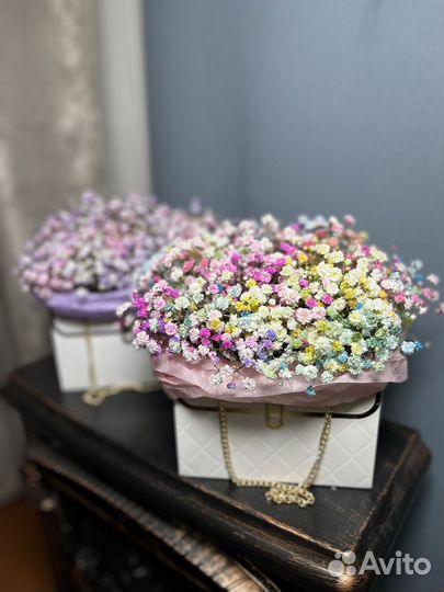 Букет из гипсофилы