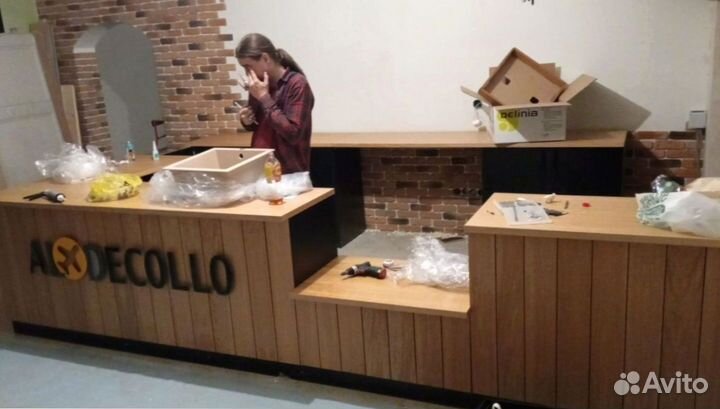 Барная стойка для кофейни