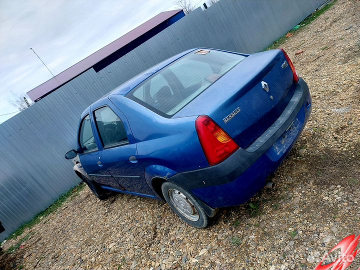 Кузов renault logan1 разбор