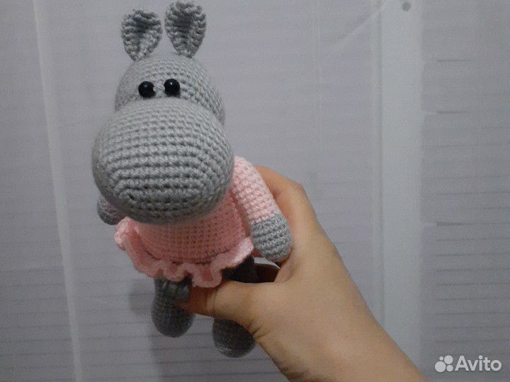 Игрушка бегемот