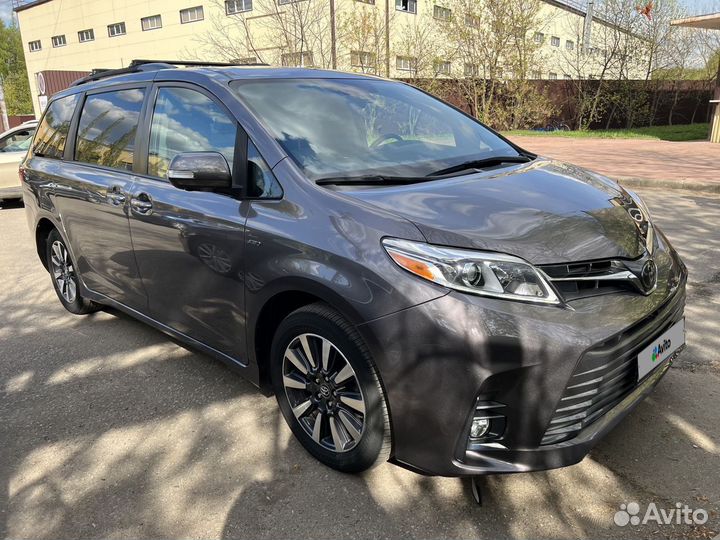 Toyota Sienna 3.5 AT, 2019, 43 000 км