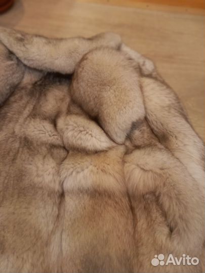 Шуба из песца- жилет автоледи