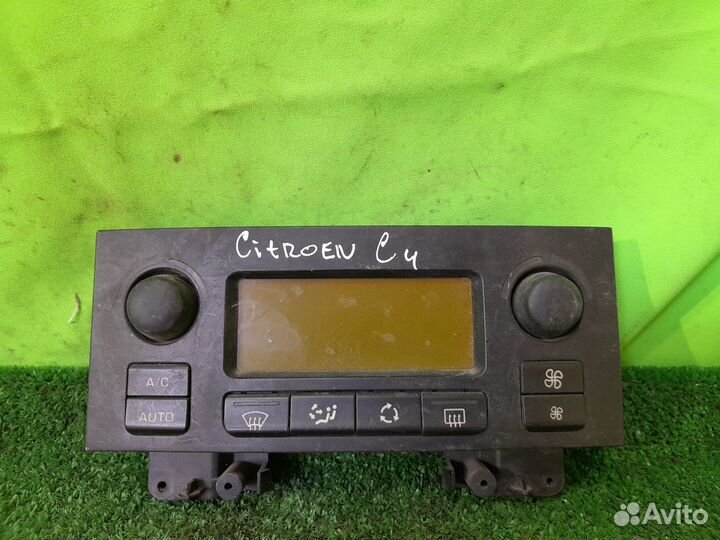 Блок управления климатом citroen c4