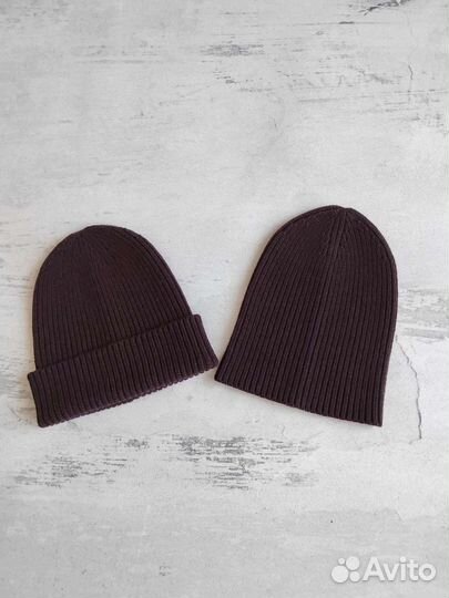 Шапка мужская (меринос/кашемир), 58-60