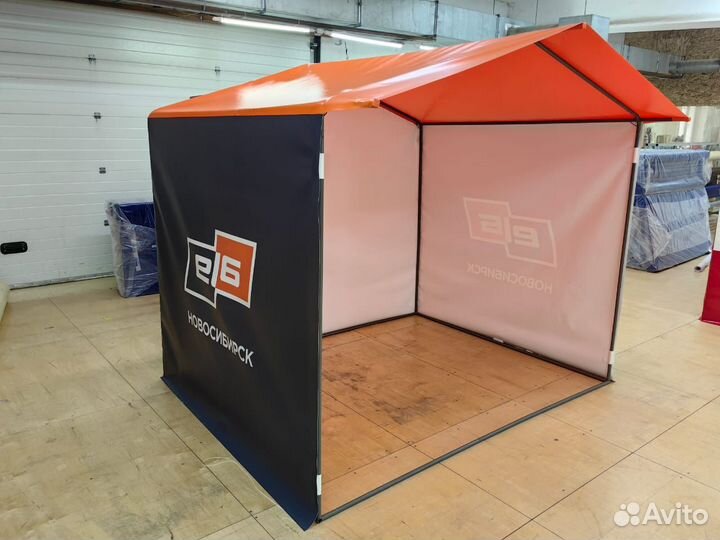 Палатка торговая разборная 2х3м тентовая