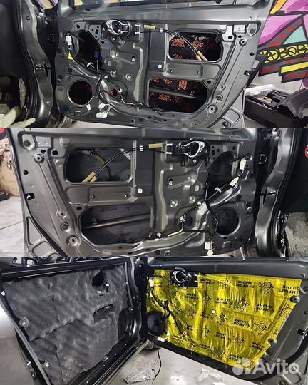 Шумоизоляция автомобиля Comfort, шумоф