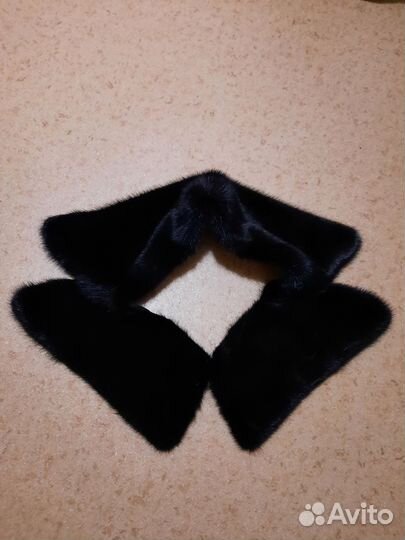 Меховой воротник норка