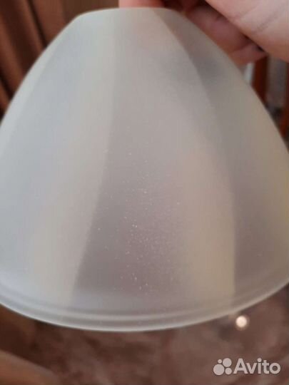 Новые стеклянные плафоны для люстры