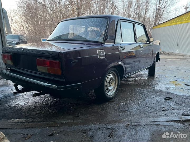 Задний бампер ваз 2107