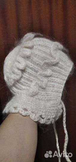 Шапка пуховая 3-5 лет