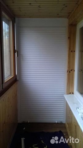 Шкаф с рольставнями на балкон по вашему эскизу