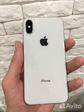 iPhone X 64 gb silver