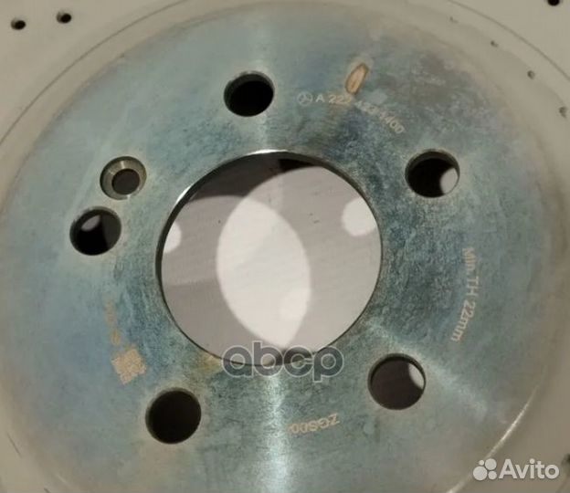 Диск тормозной A2224231400 mercedes-benz