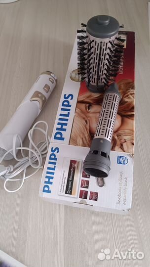 Фен щетка вращающаяся philips