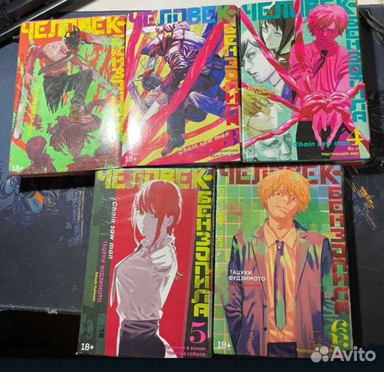 Манга по аниме человек бензопила