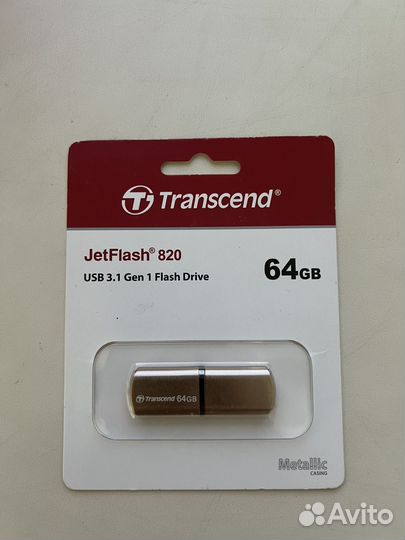 USB-флешка Transcend JetFlash 820G 64Gb