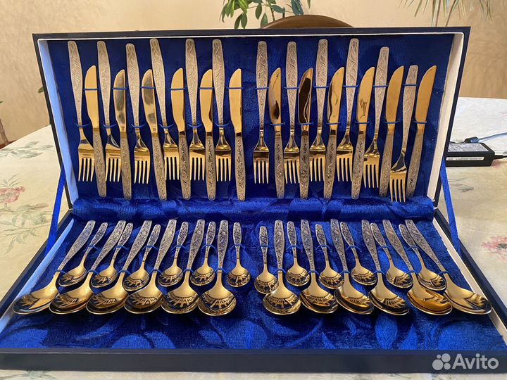 Набор столовых приборов новый