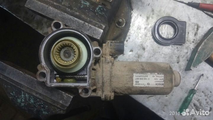 Сервомотор раздаточной коробки на BMW е83