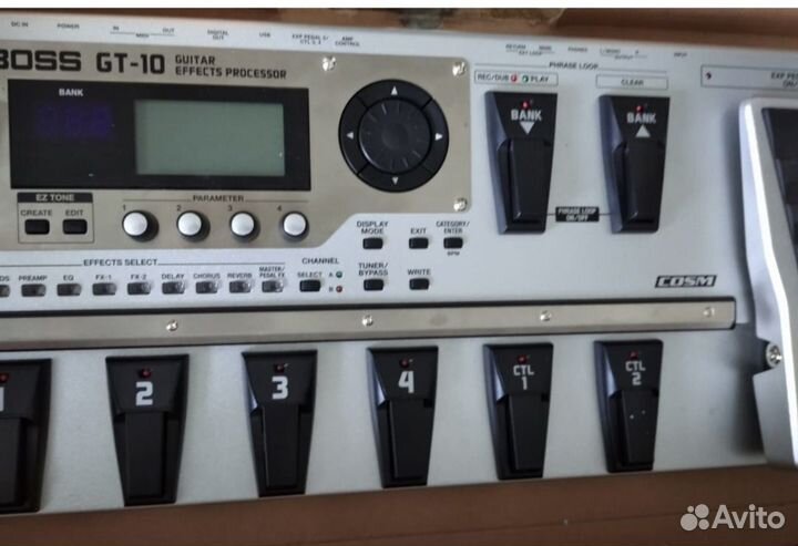 Гитарный процессор boss gt 10