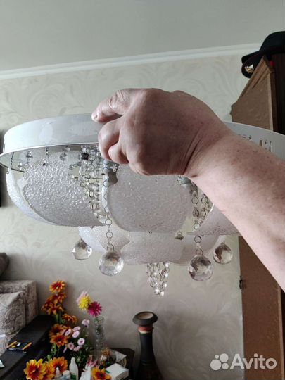 Люстра потолочная бу