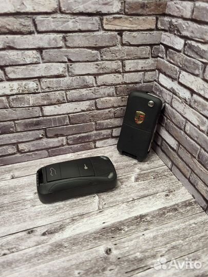 Ключ Porsche Cayenne на 2 кнопки