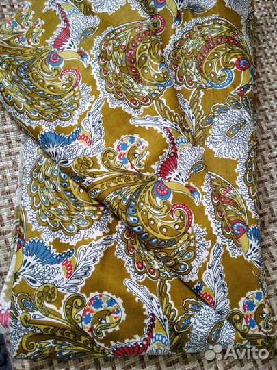 Ткань сатин отрез 4м, ширина 1м