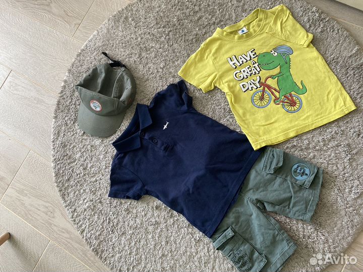 Вещи пакетом на мальчика 98-104