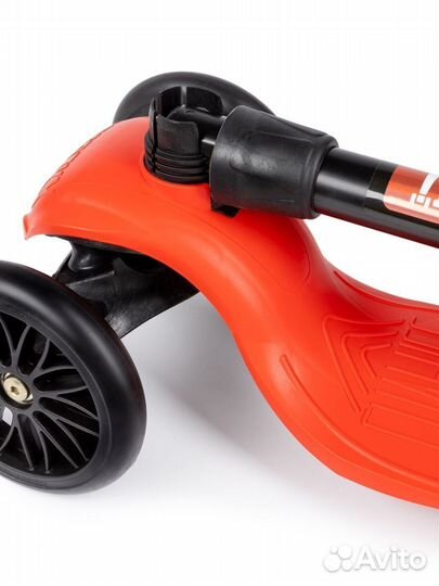 Самокат детский baby красный