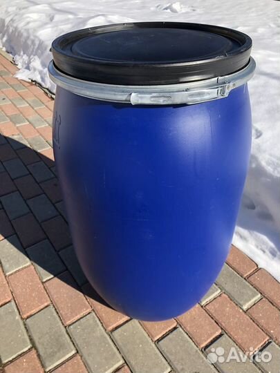 Бочки пластиковые пищевые 260, 60 литров