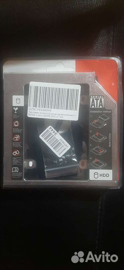 Переходник для диска в отсек CD SATA