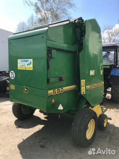 Пресс-подборщик John Deere 590, 1905