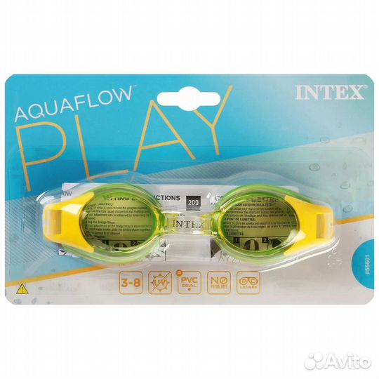 Очки для плавания intex